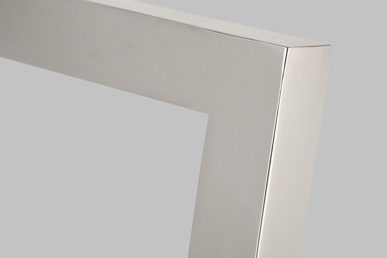 Stagger Large Wall Sconce Polished Nickel Integrated LED 2700K 90 CRI 277V