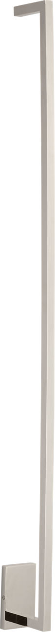 Stagger Large Wall Sconce polished nickel 2700K 90 CRI integrated led 90 cri 2700k 120v