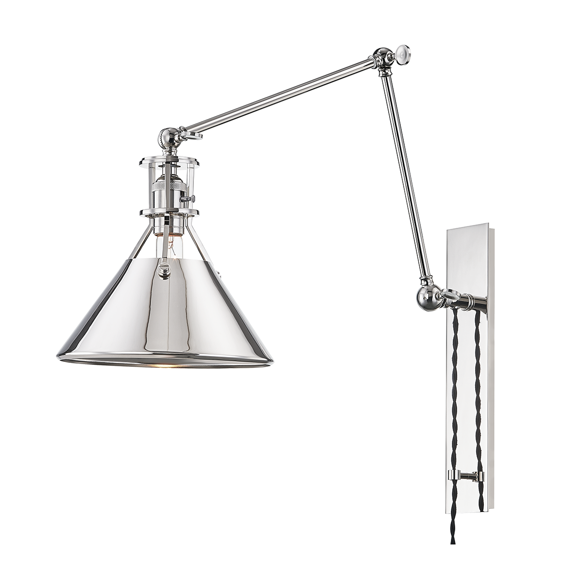 Metal No. 2 Plug-In Sconce
