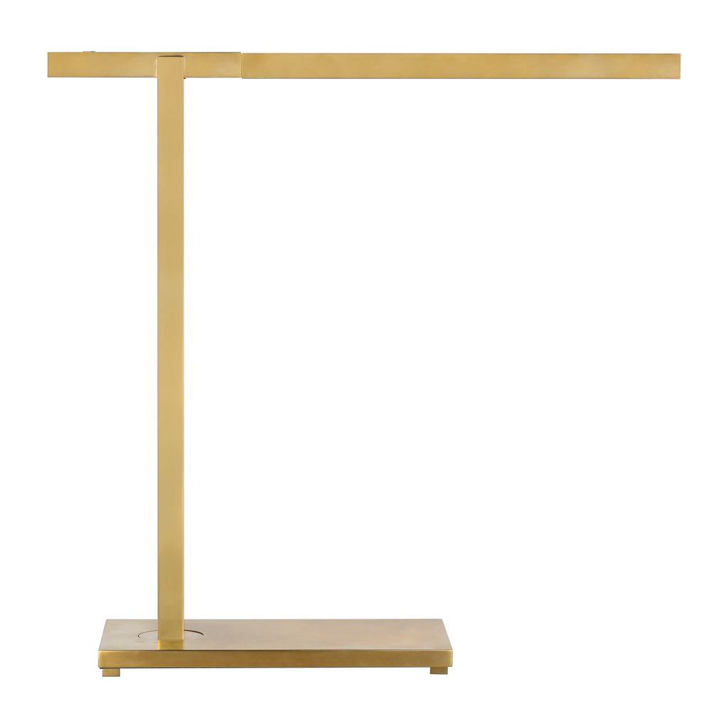 Stagger Small Table Lamp Natural Brass 2700K 90 CRI