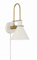 Medford 7'' White Task Sconce