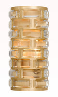Meridian 6.5'' Antique Gold Sconce