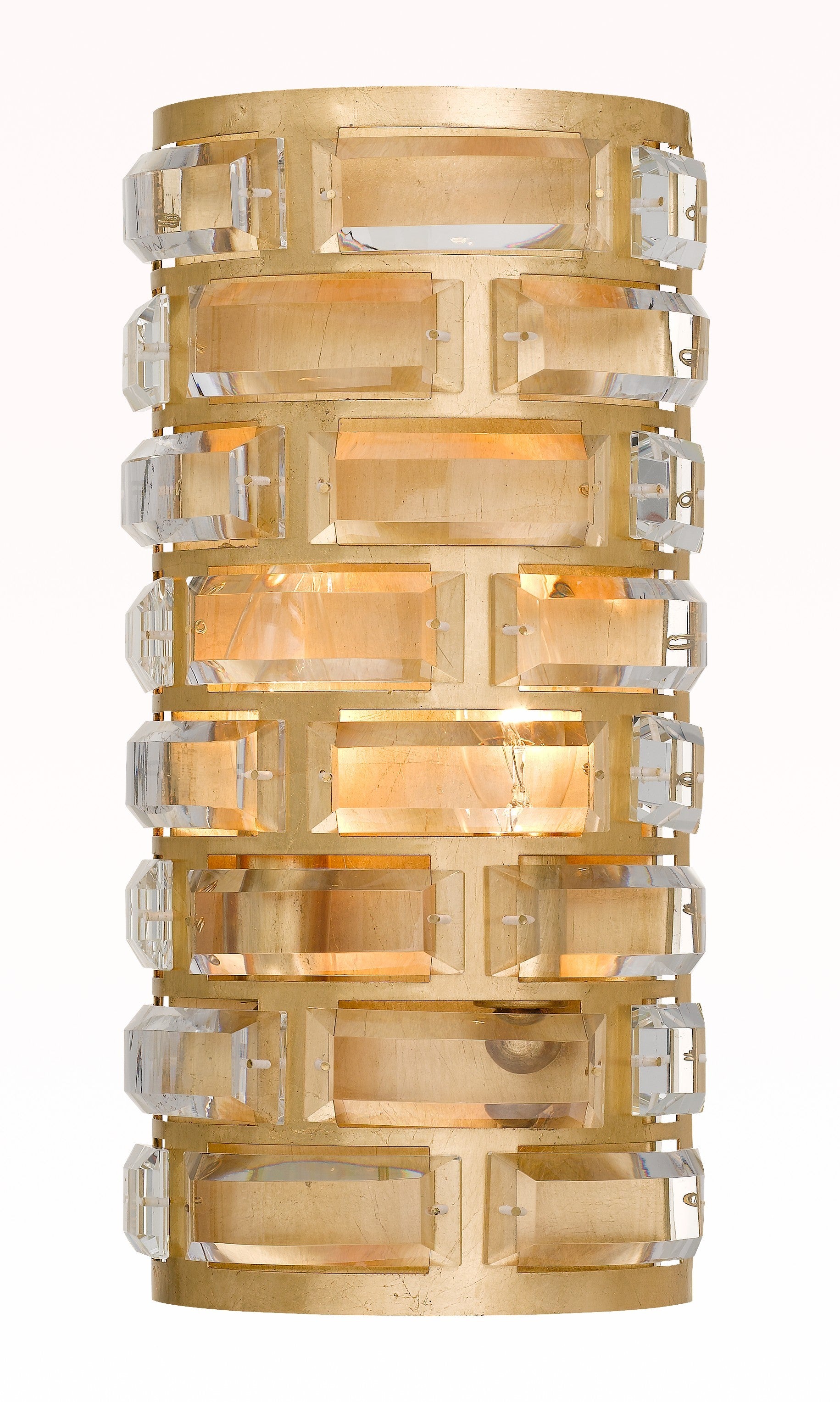 Meridian 6.5'' Antique Gold Sconce