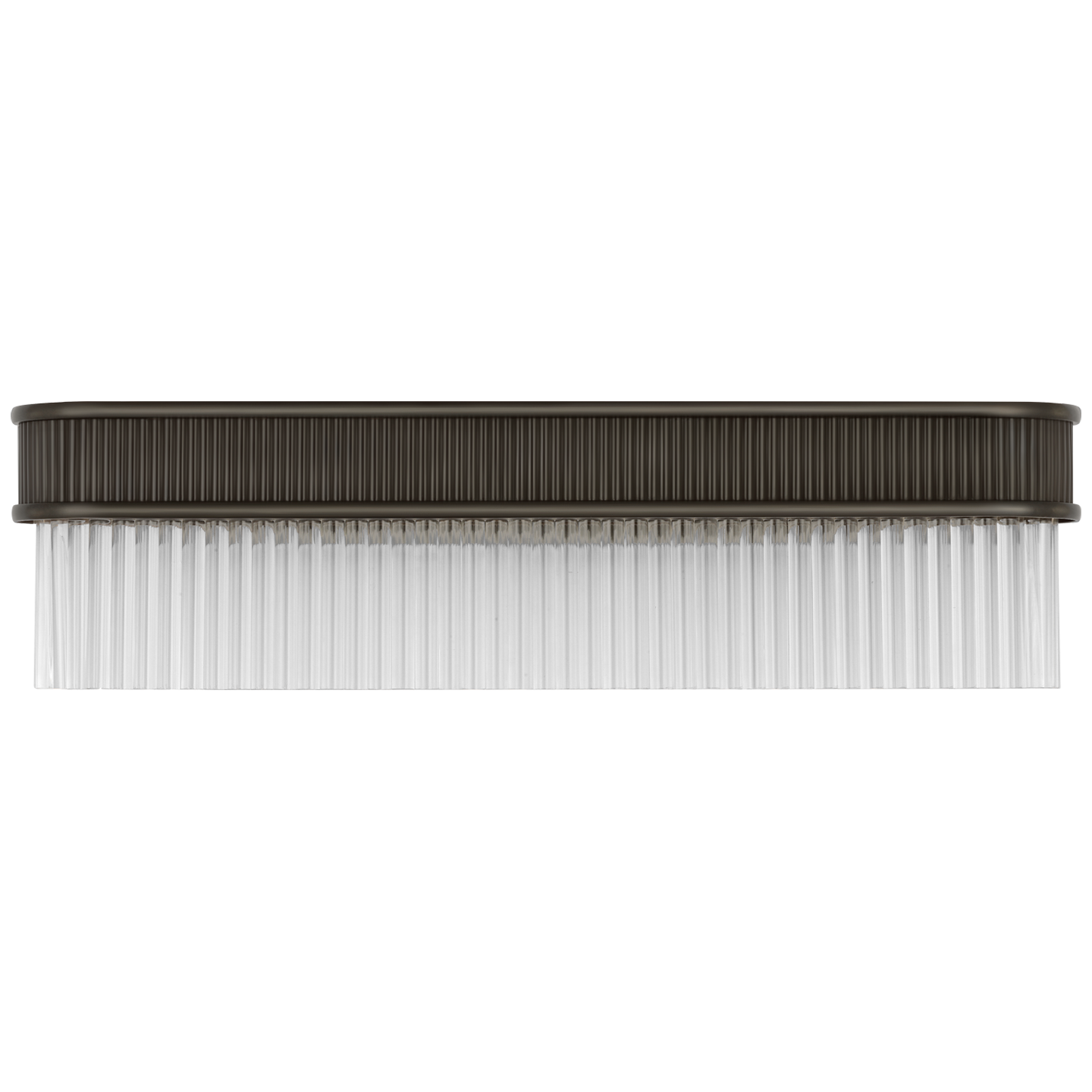Menil 24" Linear Sconce | Bronze | Crystal Rods