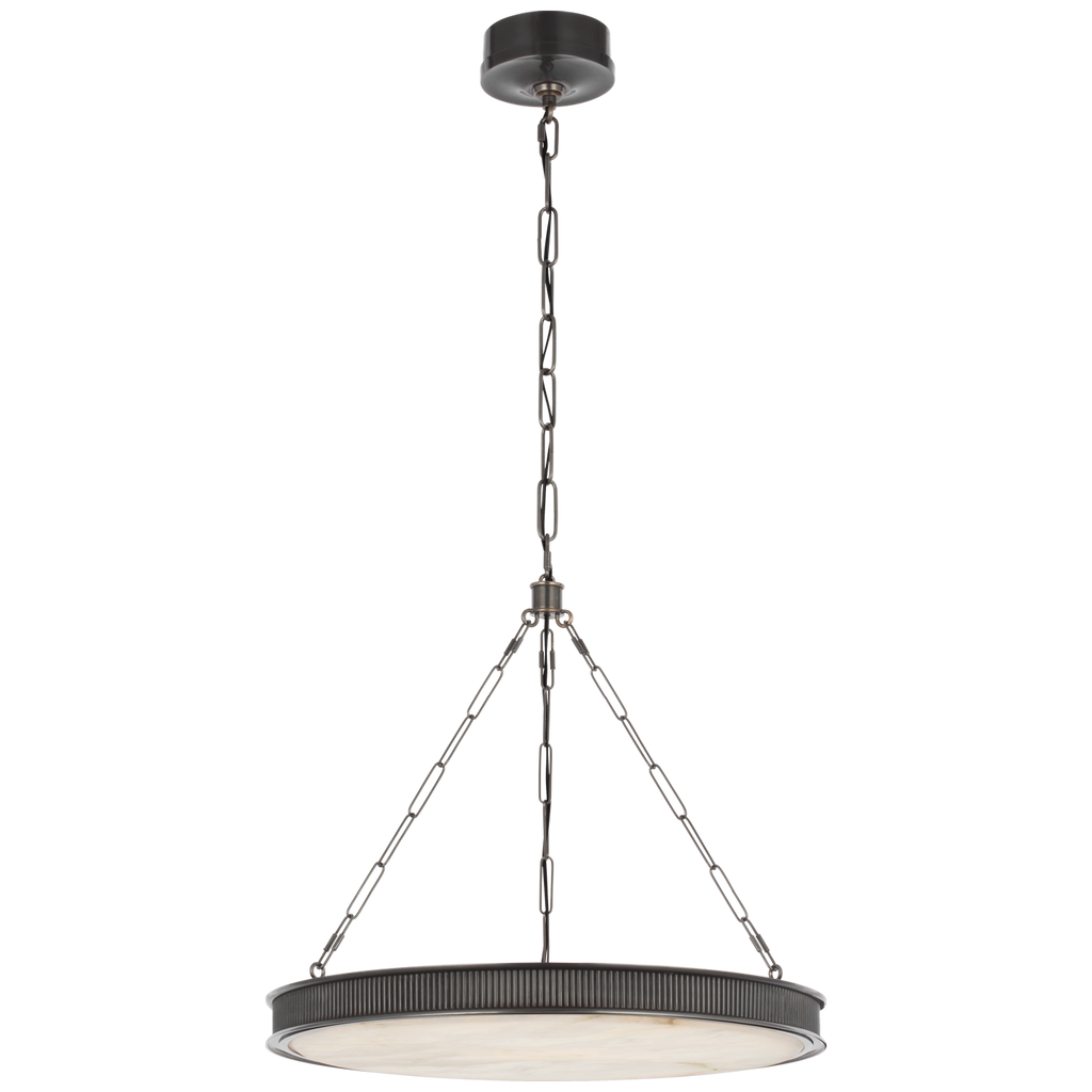 Matthew 24" Chandelier | Bronze | Alabaster