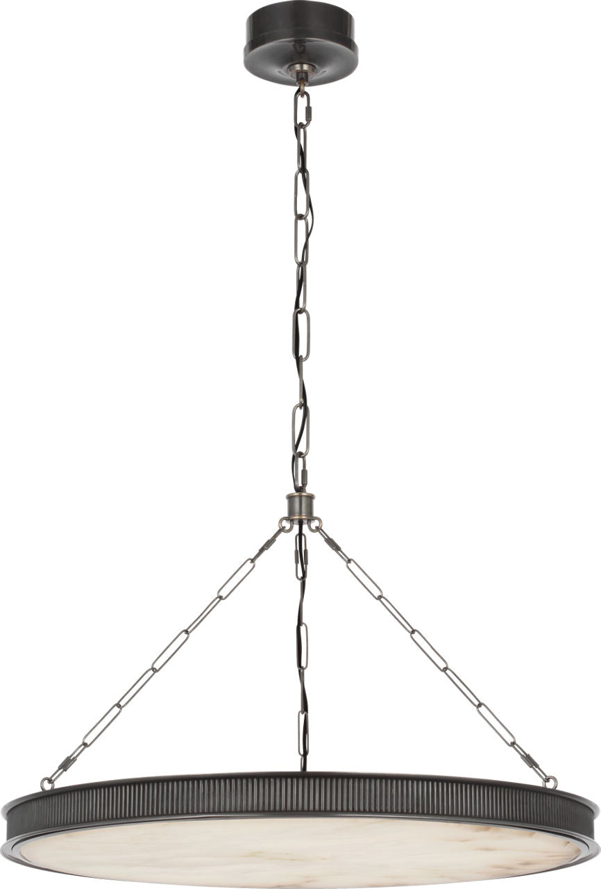 Matthew 30" Chandelier | Bronze | Alabaster