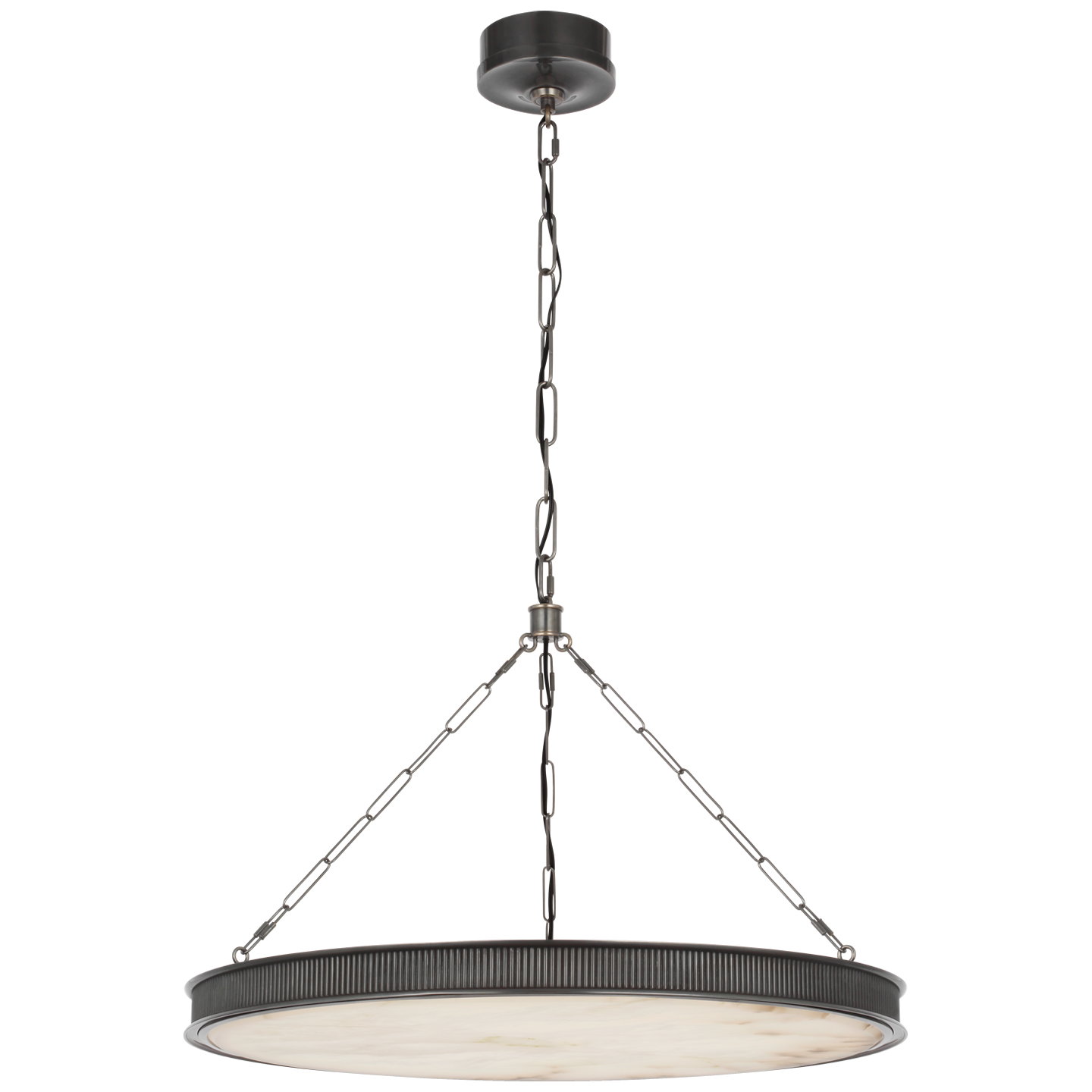 Matthew 30" Chandelier | Bronze | Alabaster