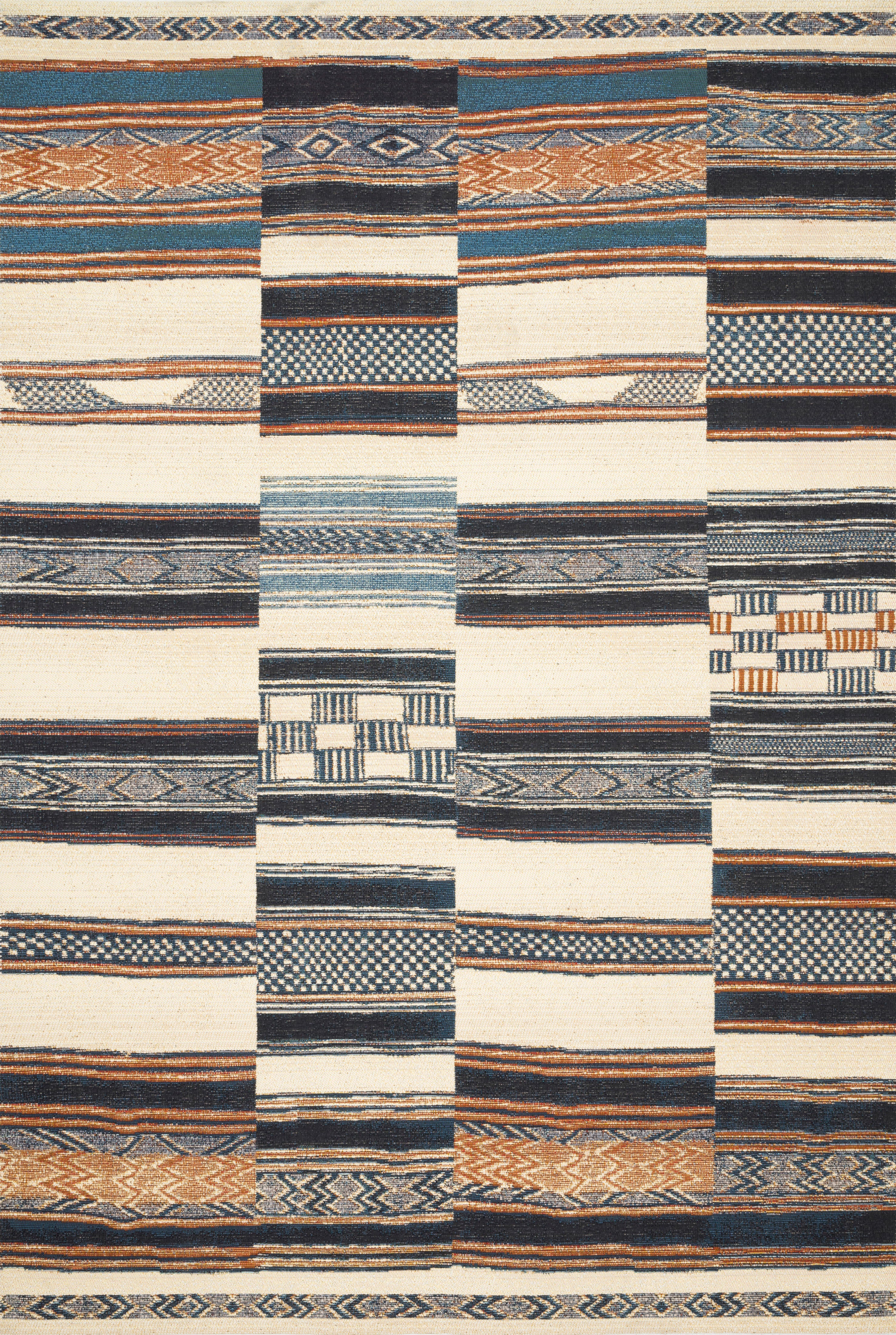 Loloi | Mika Collection | Ivory / Multi | MIK-04