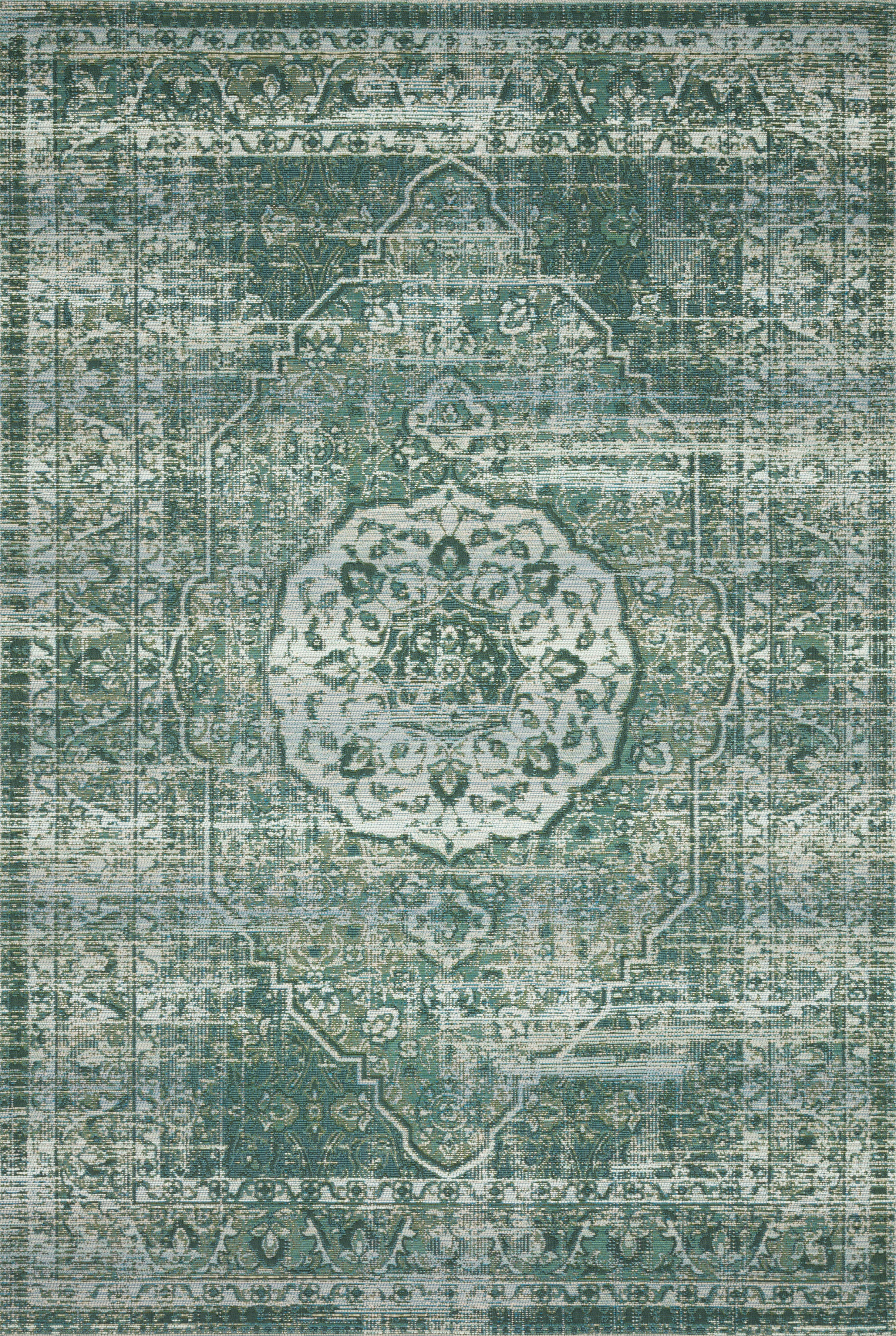 Loloi | Mika Collection | Green / Mist | MIK-06
