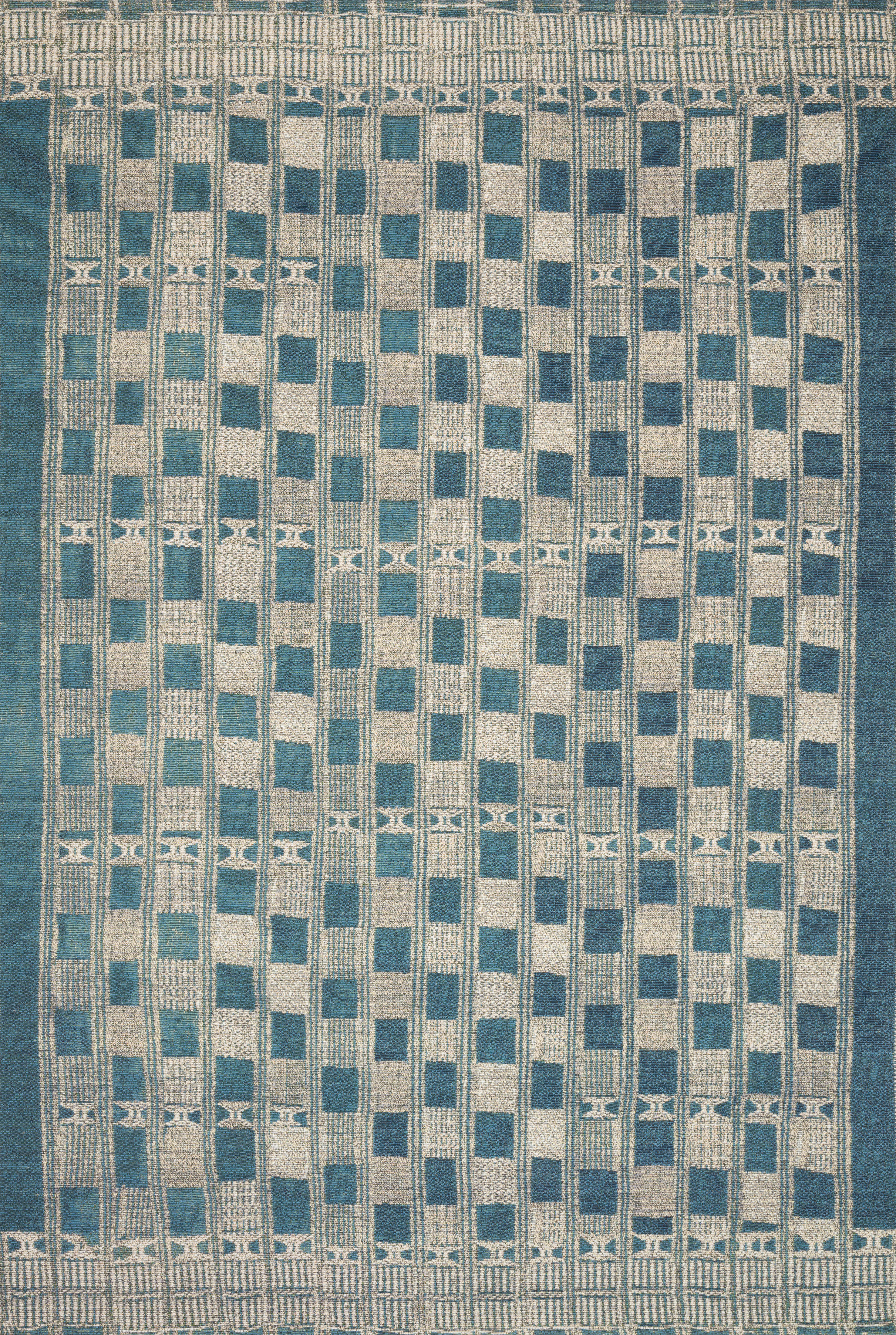 Loloi | Mika Collection | Blue / Ivory | MIK-08