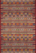 Loloi | Mika Collection | Red / Multi | MIK-09