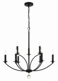 Mila 28'' Black Chandelier