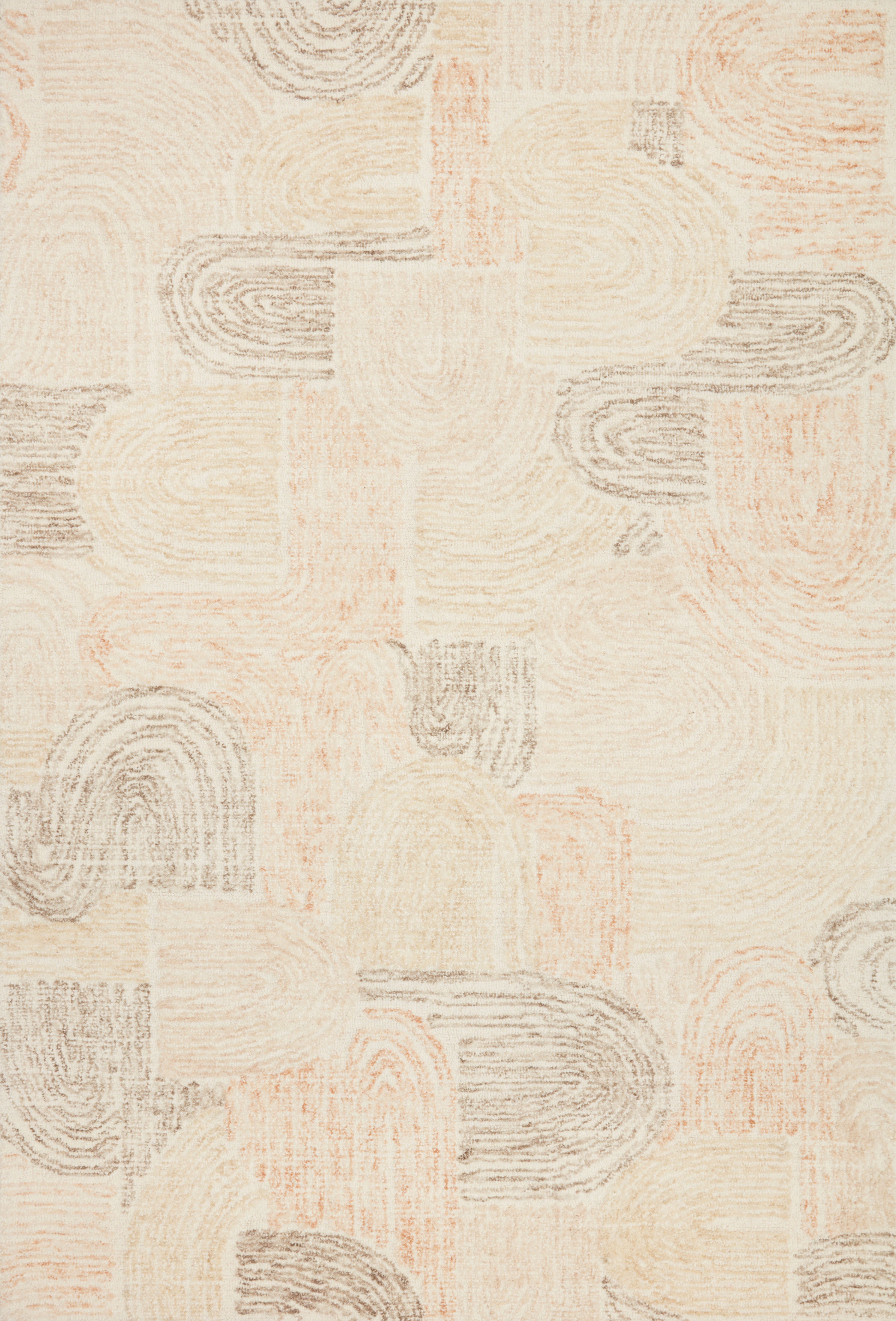 Loloi | Milo Collection | Peach / Pebble | MLO-02