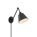 Mitchell 7.25'' Matte Black Task Sconce