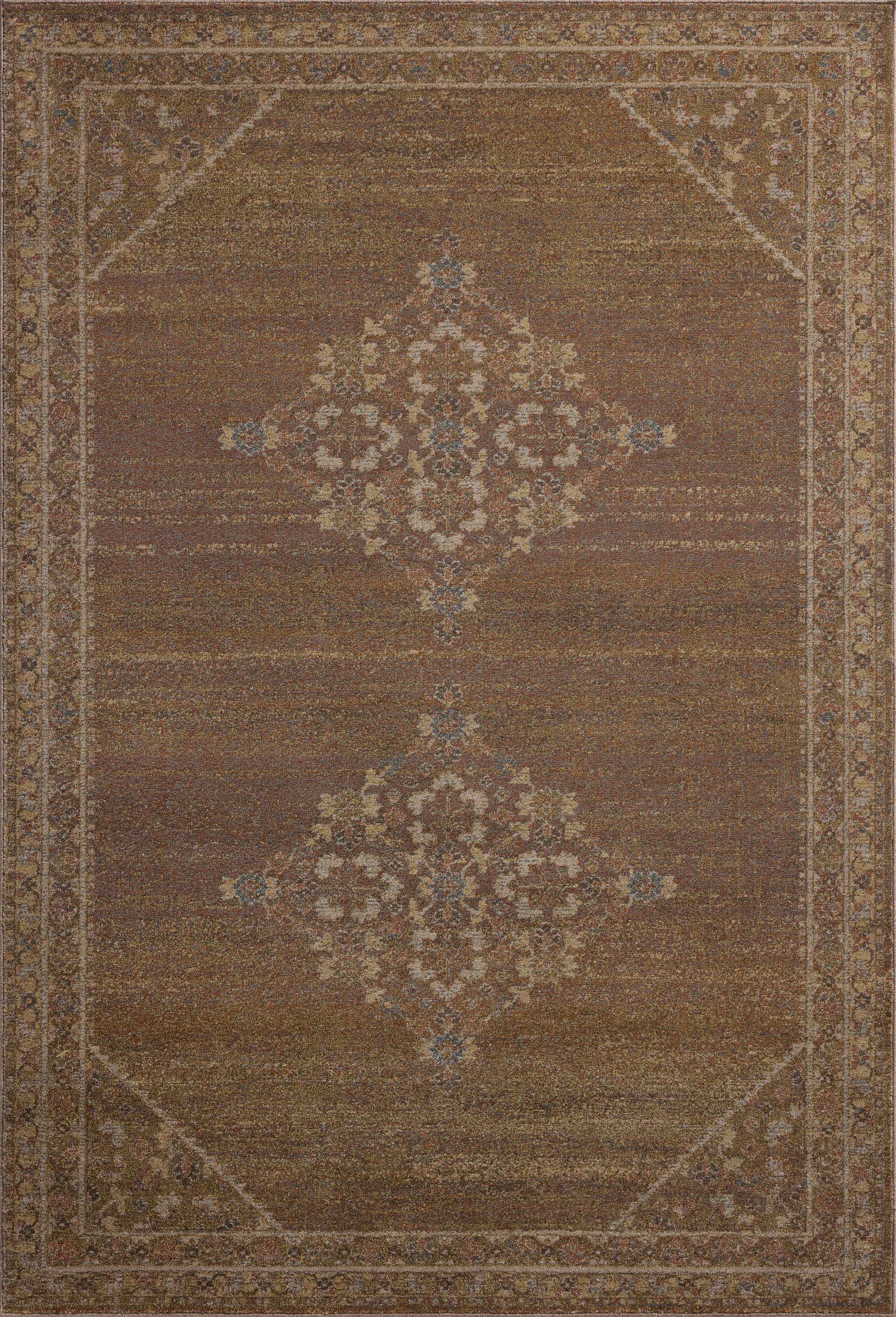Magnolia Home by Joanna Gaines x Loloi | Mona Collection | Sunset / Natural | MOA-04