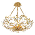 Marselle 24'' Antique Gold Semi Flush Mount