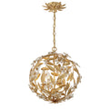 Marselle 16.5'' Antique Gold Chandelier