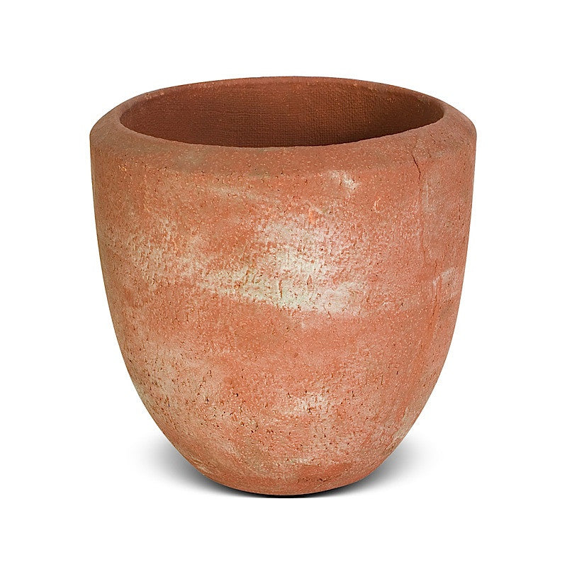 Rustic Terracotta Round Planter - 15"D