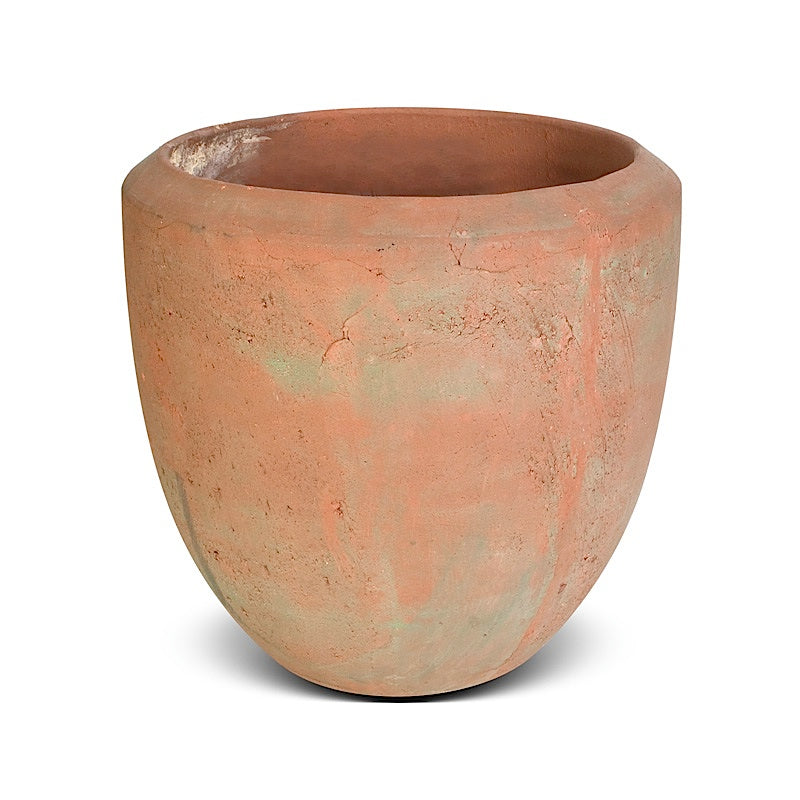 Rustic Terracotta Round Planter - 19"D