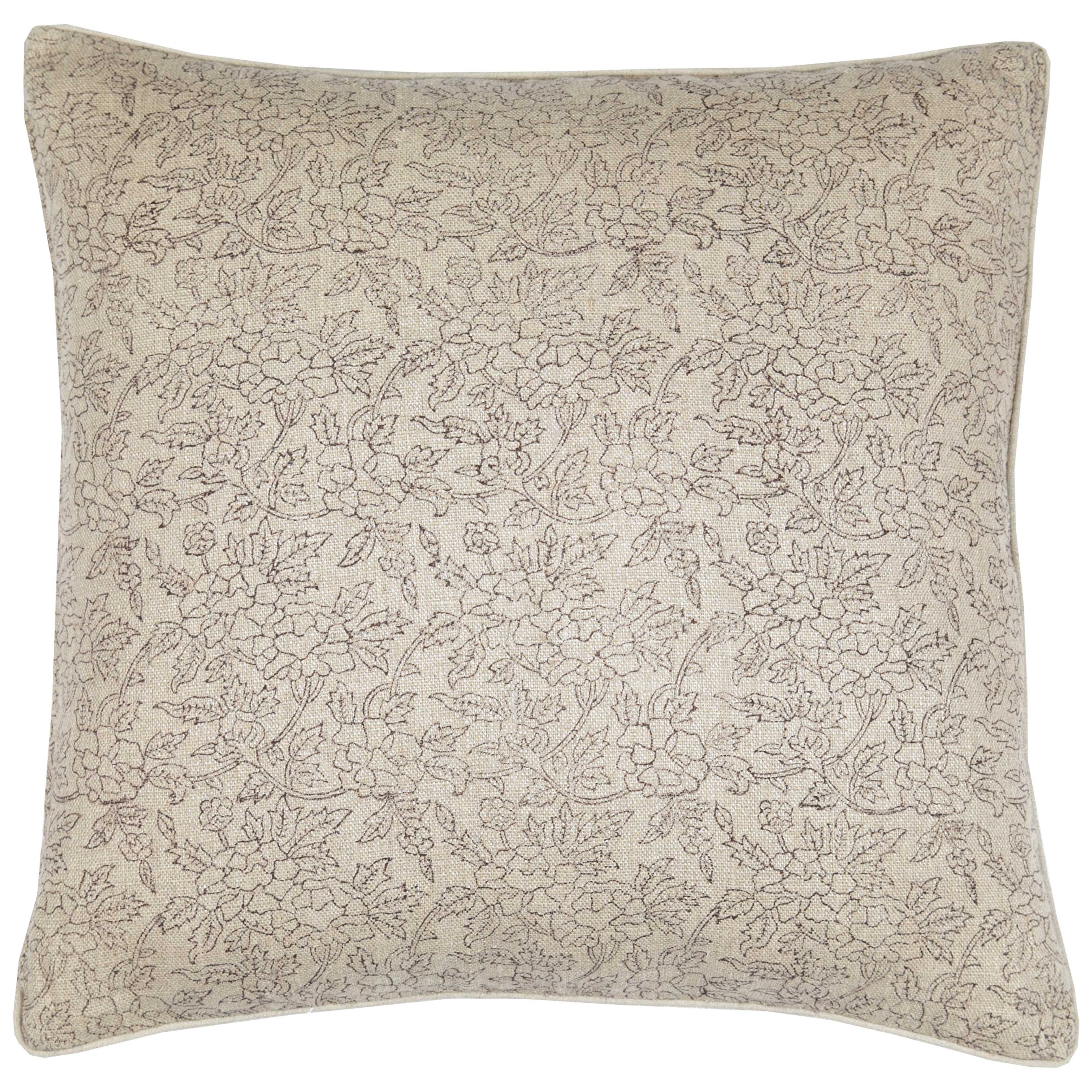 Marceline Noir on Natural Pillow