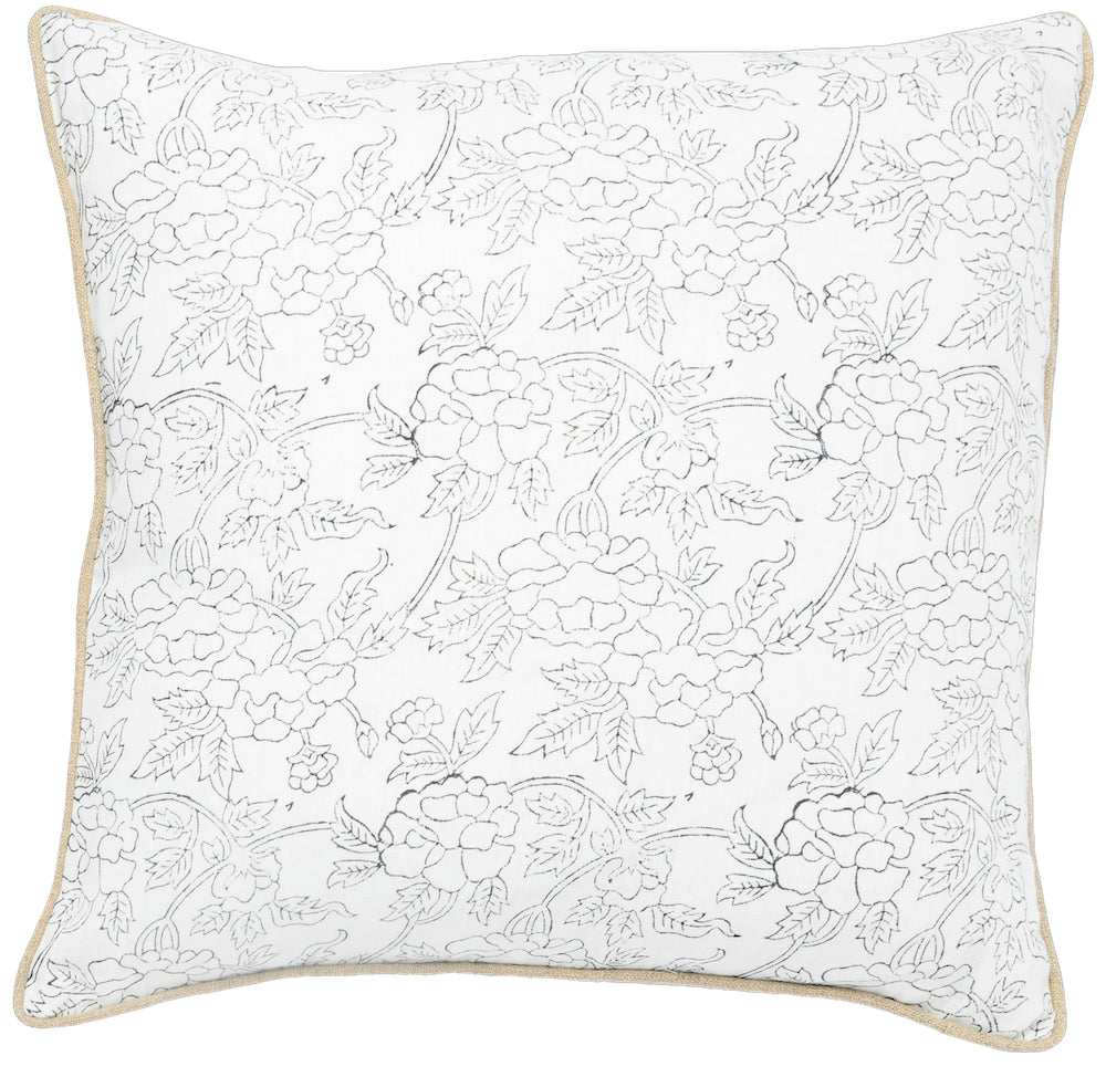 Marceline Noir on White Pillow