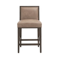 Martin Counter Stool, Set of 2 | Burnished Brown