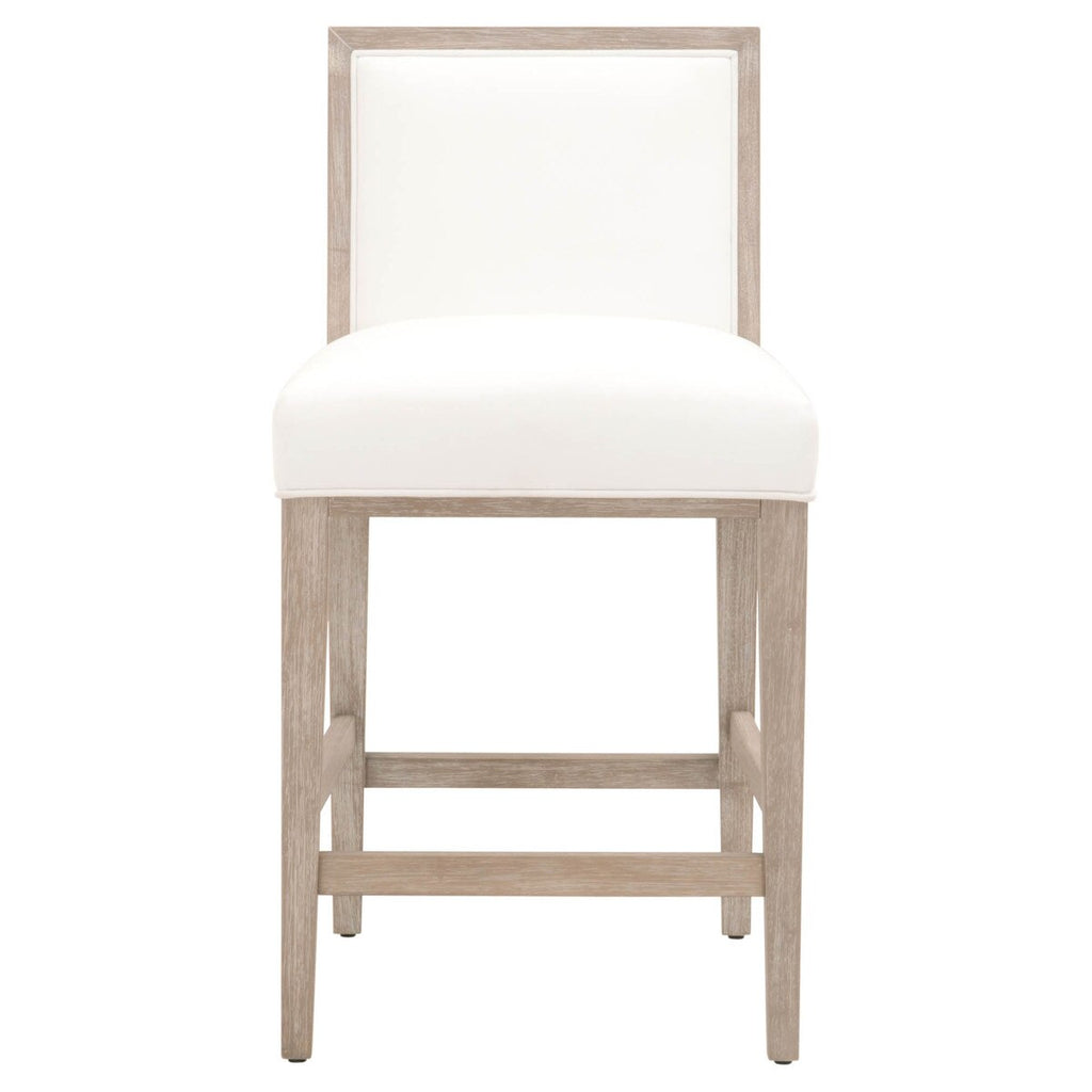 Martin Counter Stool, Set of 2 | LiveSmart Peyton Pearl