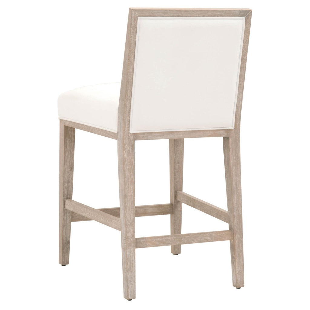 Martin Counter Stool, Set of 2 | LiveSmart Peyton Pearl