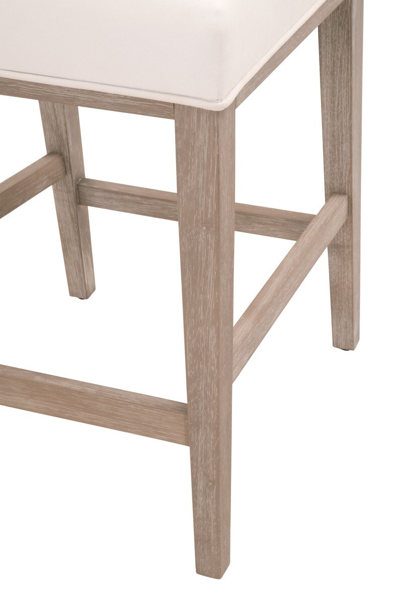 Martin Counter Stool, Set of 2 | LiveSmart Peyton Pearl