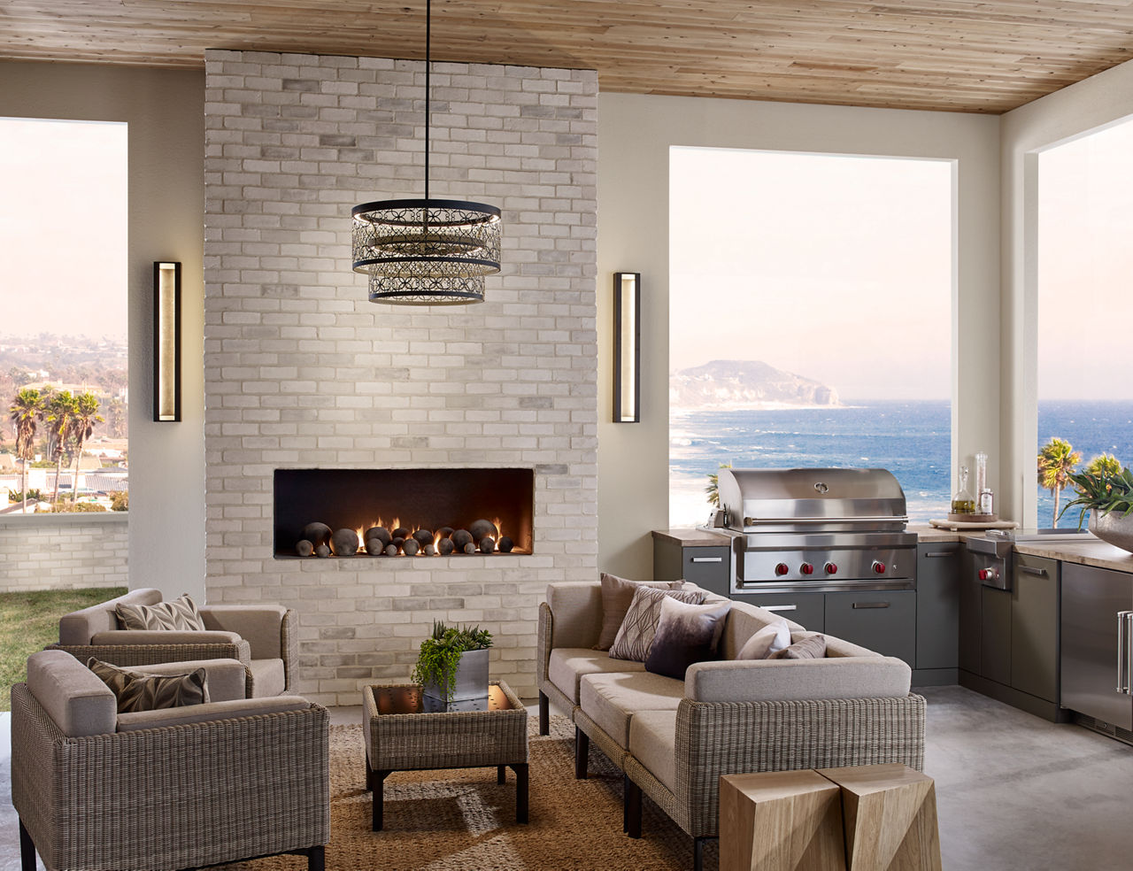 Mattix Large LED Sconce Oil Rubbed Bronze Bulbs Included