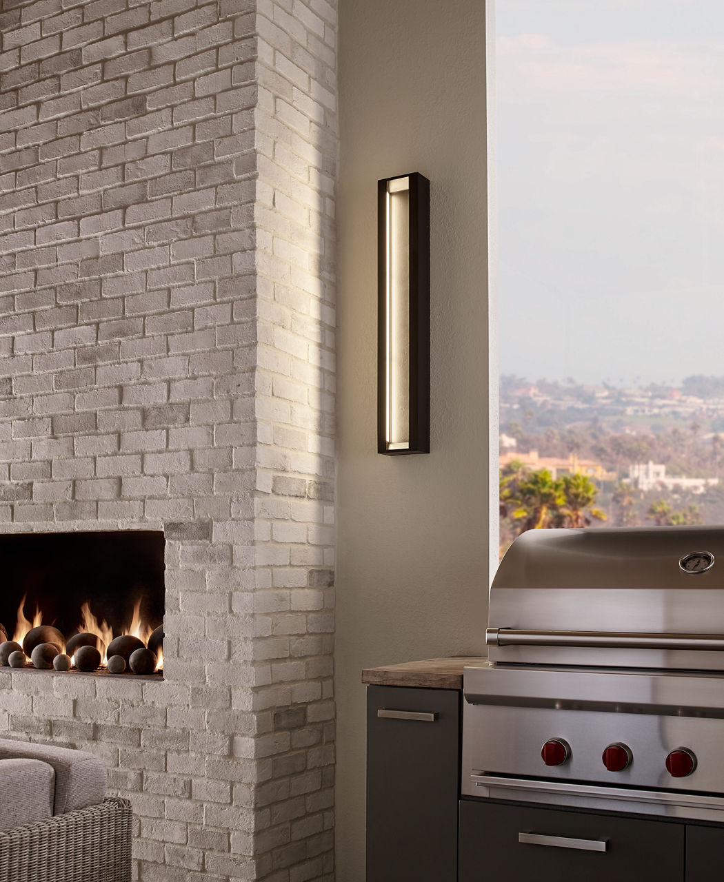 Mattix Large LED Sconce Oil Rubbed Bronze Bulbs Included
