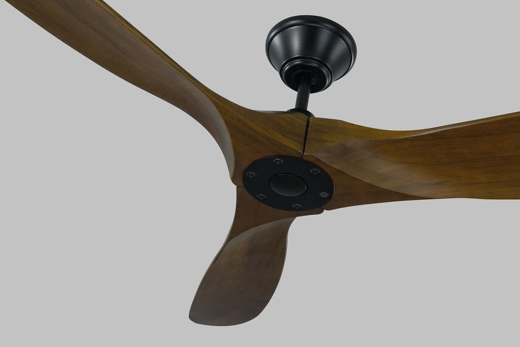 Maverick 52 Ceiling Fan | Dark Walnut Blades Matte Black