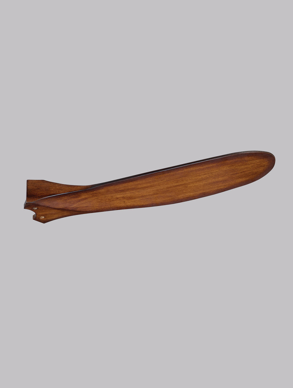 Maverick 60 Ceiling Fan | Koa Blades Brushed Steel