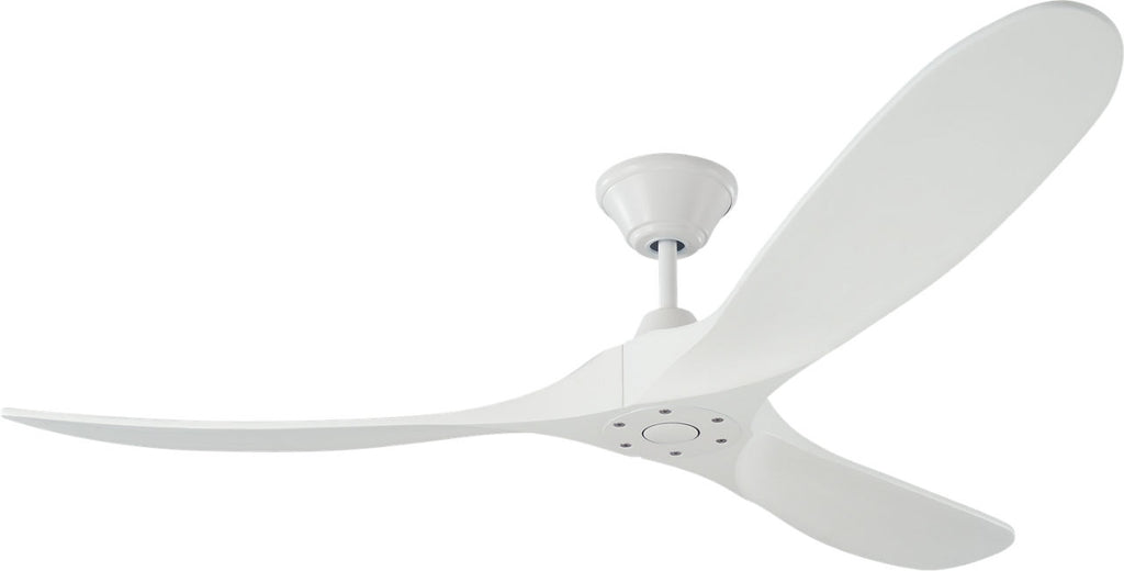 Maverick 60 Ceiling Fan | Blades Matte White