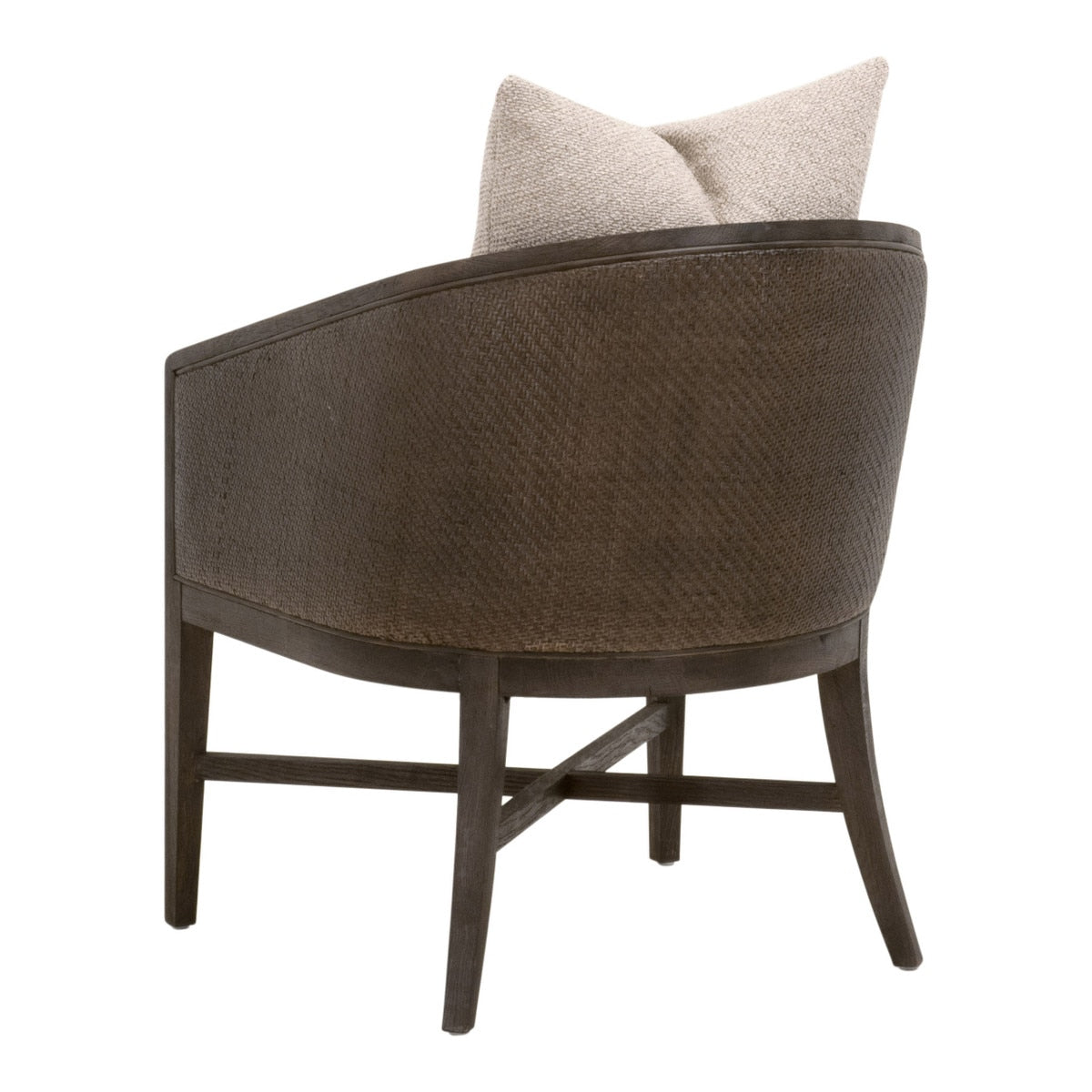 McGuire Arm Chair | Matte Brown Oak