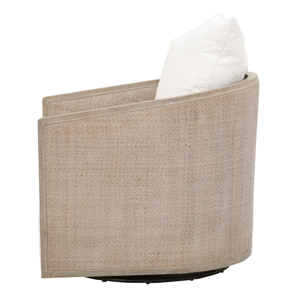 McGuire Swivel Club Chair | Cane