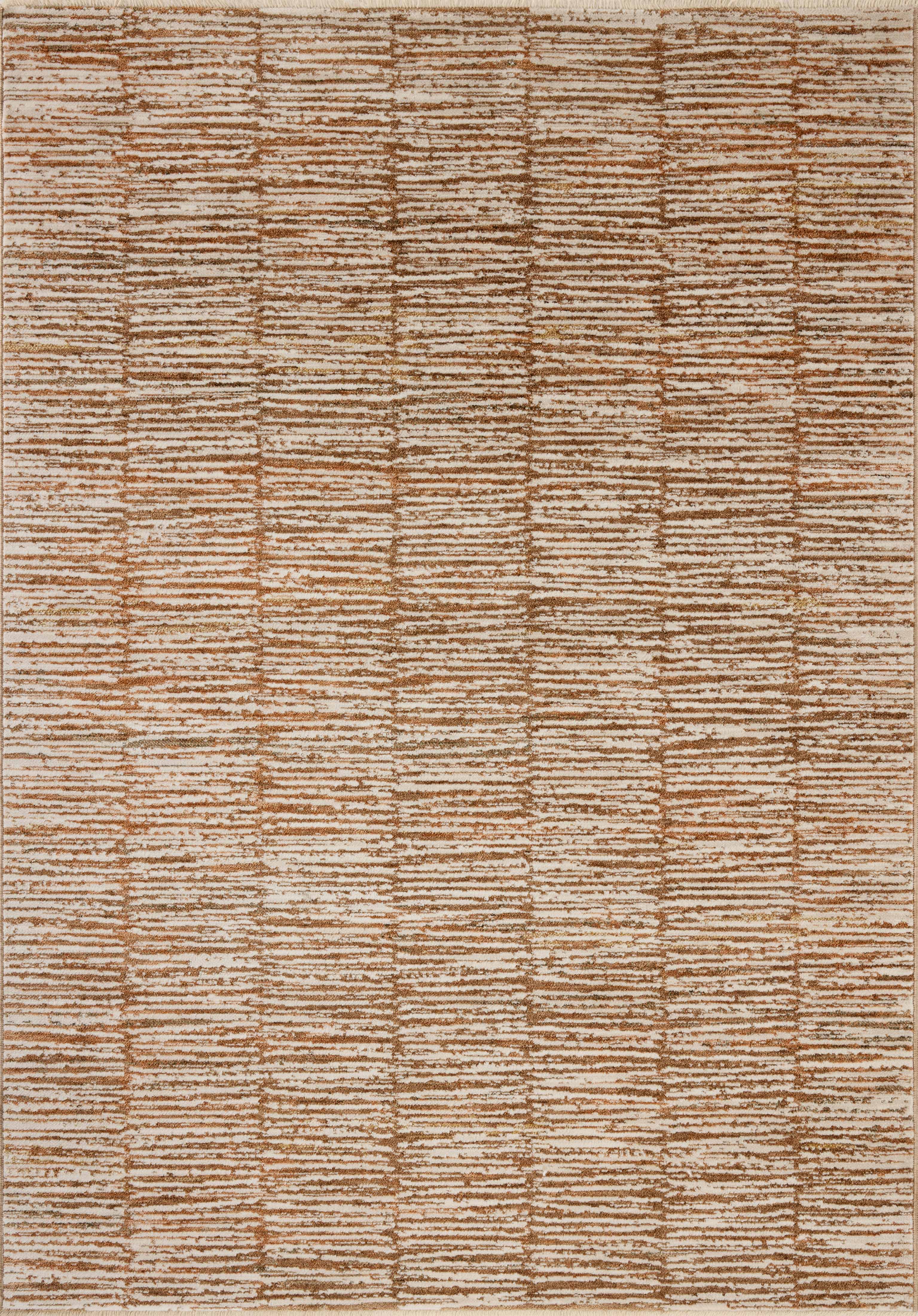 Loloi II | Nellie Collection | Terracotta / Ivory | NEL-01