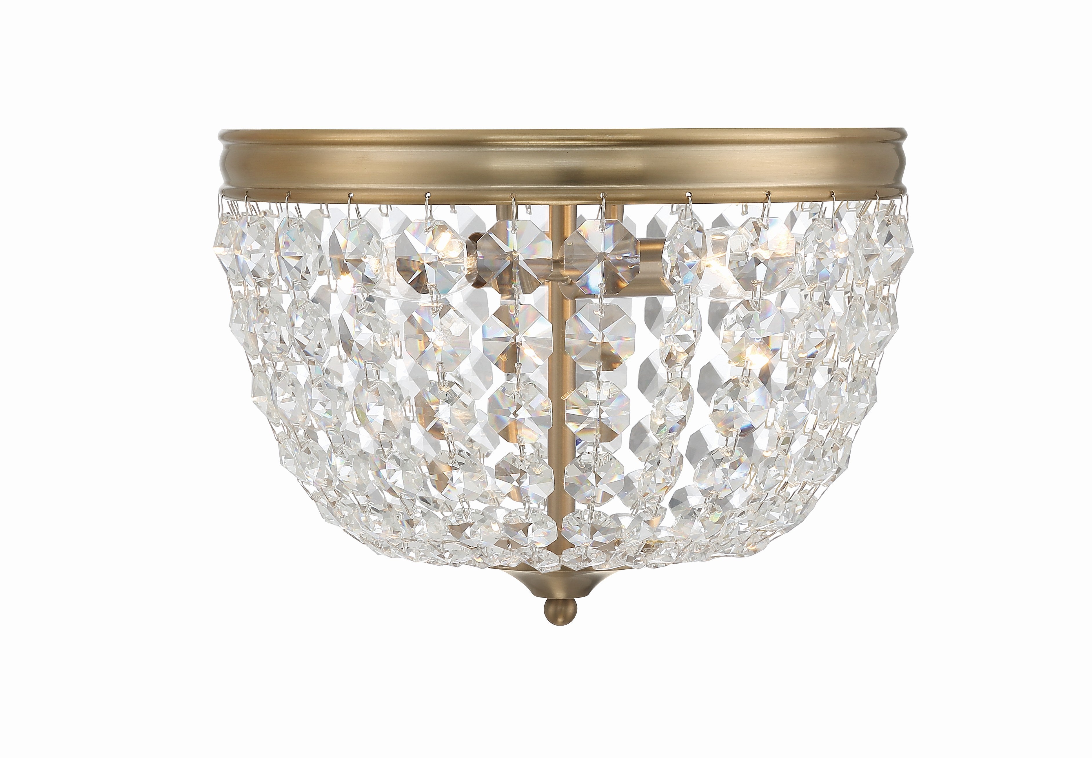 Nola 11.5'' Vibrant Gold Flush Mount