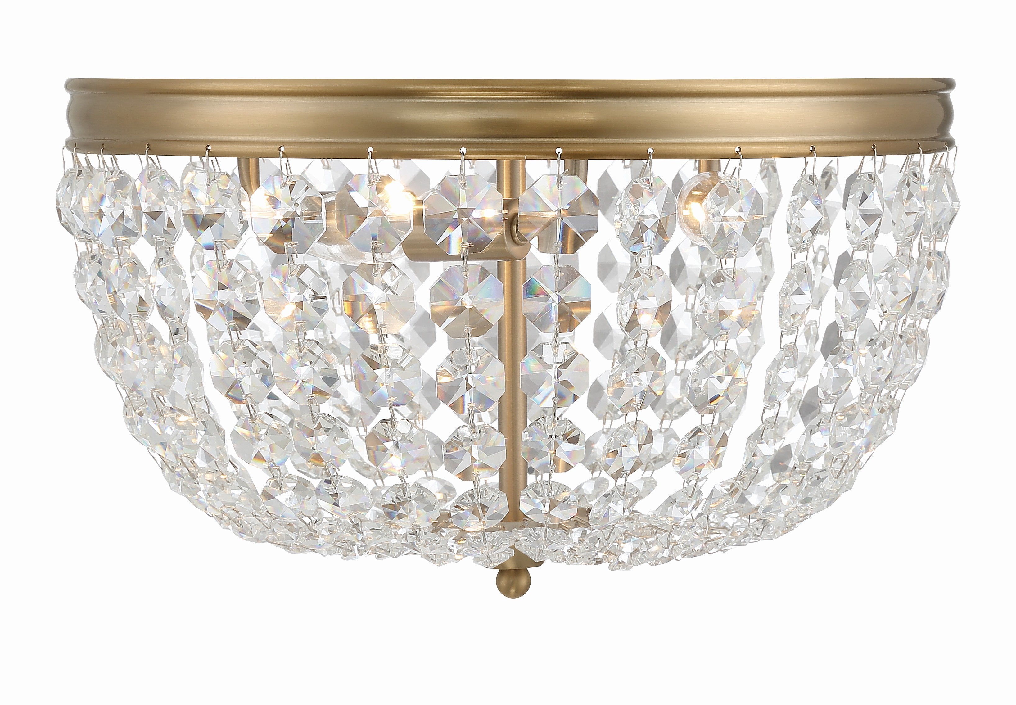 Nola 14.25'' Vibrant Gold Flush Mount