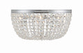 Nola 20'' Polished Chrome Flush Mount