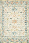 Loloi | Norabel Collection | Ivory / Multi | NOR-01