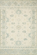 Loloi | Norabel Collection | Ivory / Slate | NOR-01