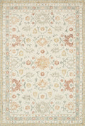 Loloi | Norabel Collection | Ivory / Rust | NOR-03
