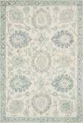 Loloi | Norabel Collection | Ivory / Blue | NOR-04