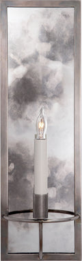 Regent Rectangular Sconce | Antique Nickel
