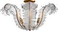 Calais Large Semi-Flush | Gilded Iron