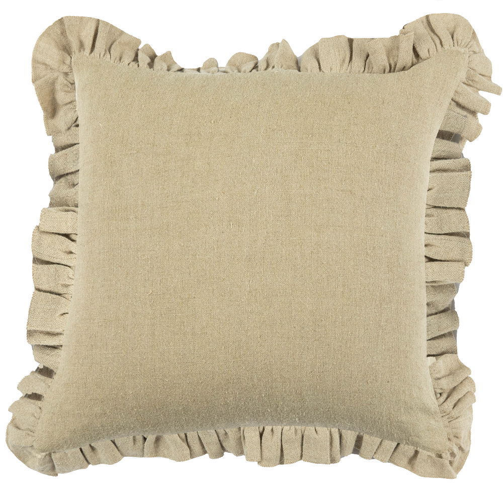 Anika Solid Natural Pillow