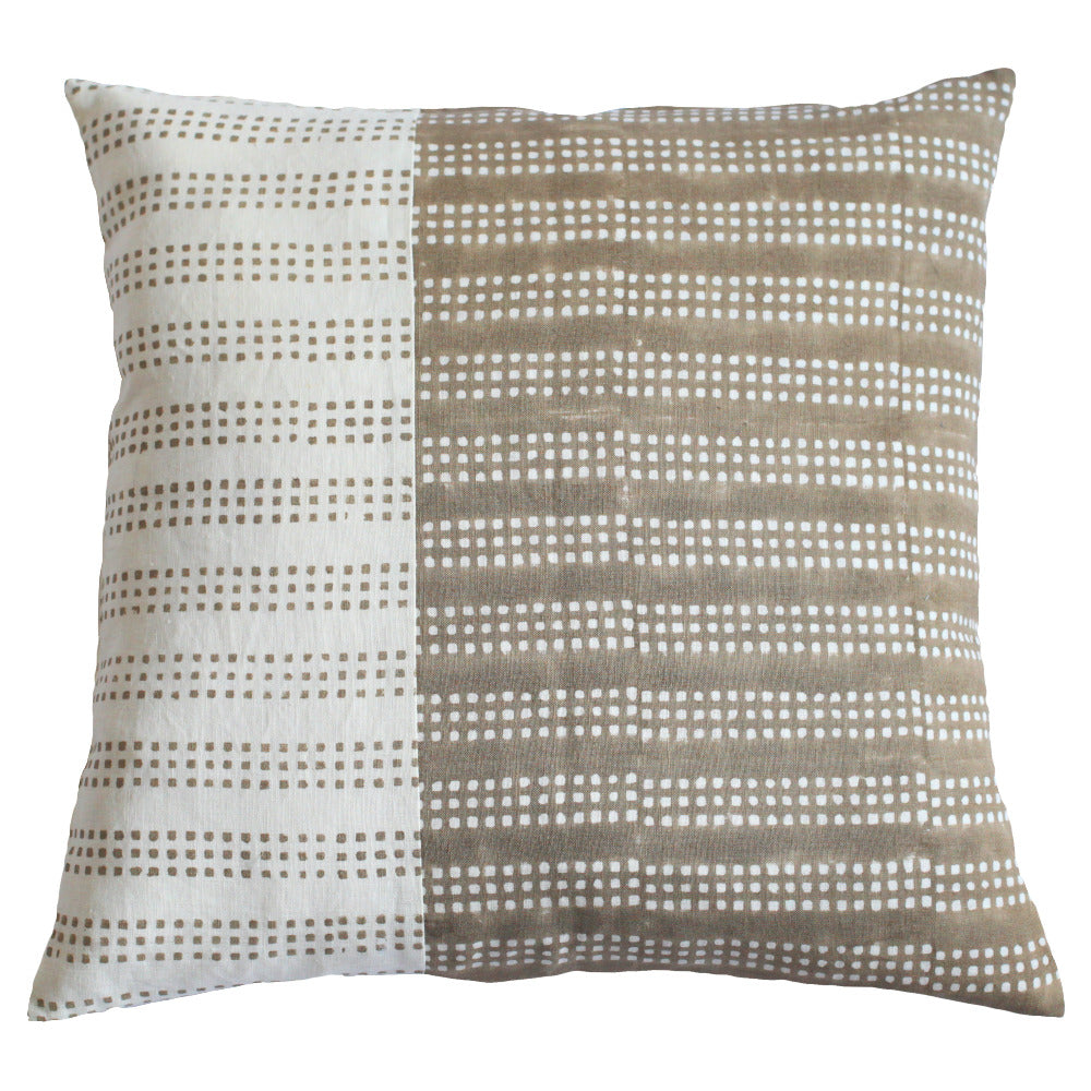 Nepsa Gray Band Pillow