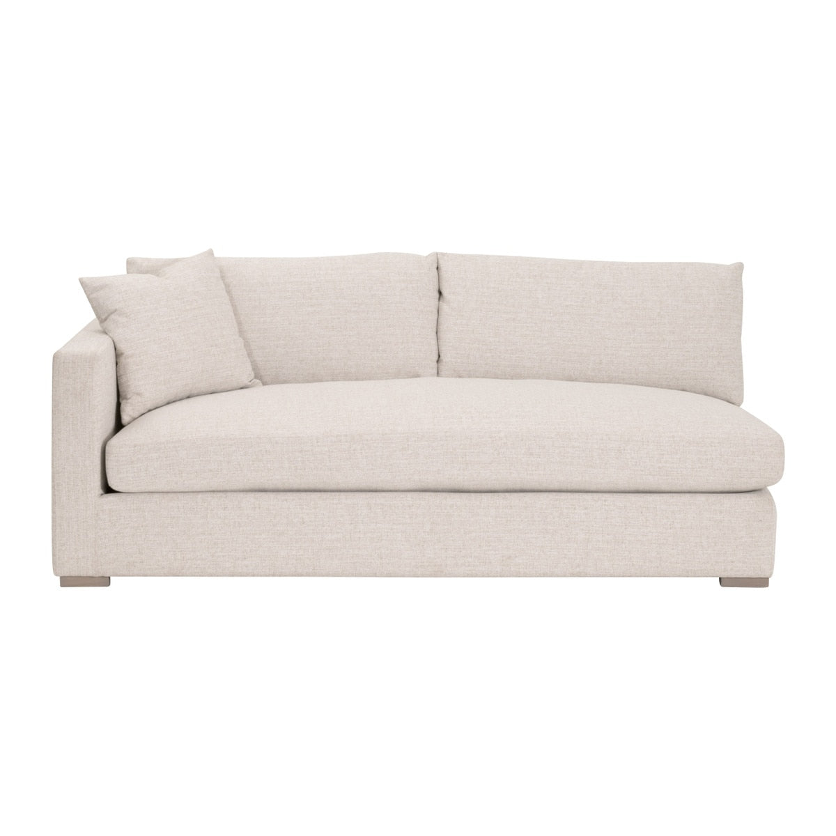 Newport Outdoor Modular 2-Seat Left Track Arm Sofa