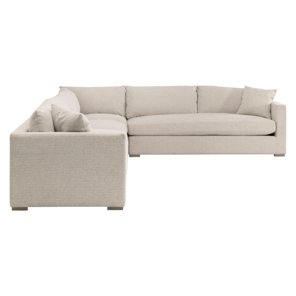 Newport Outdoor Modular 2-Seat Left Track Arm Sofa